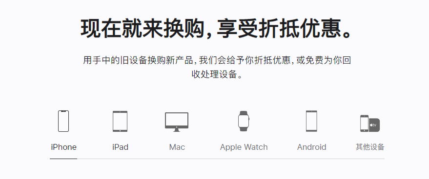 喀什苹果手机维修分享iPhone以旧换新的去处 