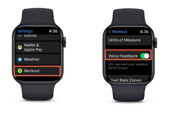 喀什苹果维修网点分享在 Apple Watch 上通过语音锻炼的方法 